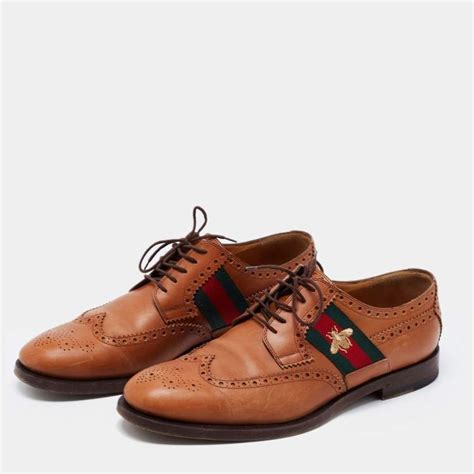 gucci brogue shoes|farfetch gucci shoes men.